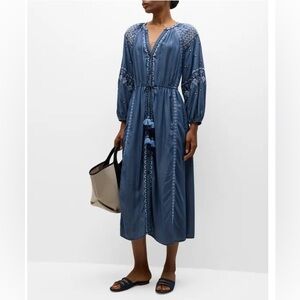 Tommy Bahama Chambray Embroidered Dress/ Coverup
